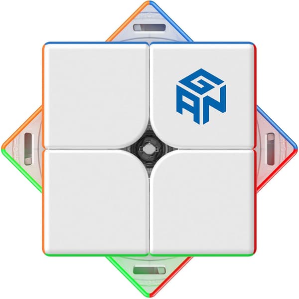 GAN 251 M Leap, 2x2 Magneettinen Speed ??Cubes Tarraton 251 Mini C