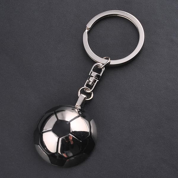 Fodbold Nøglering Halv Bold Metal Mindegave til Venner