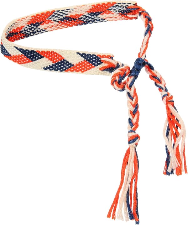 Boho-stil handgjort vävt trådrep-armband för vänner