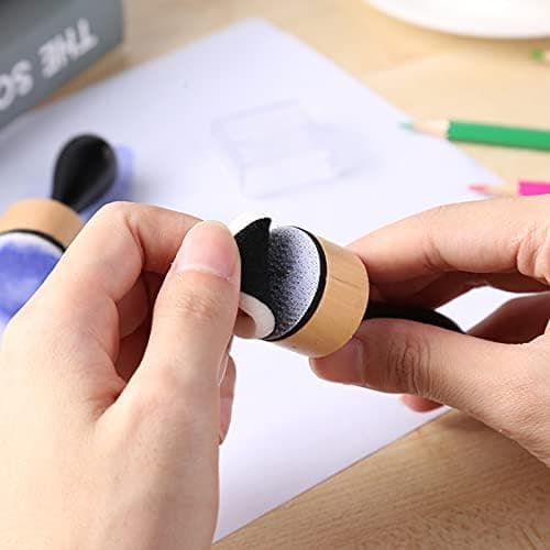 Blandingsværktøj til blæk og farve, Mini Runde Skum Refiller, til Scrapbooking og Håndarbejde