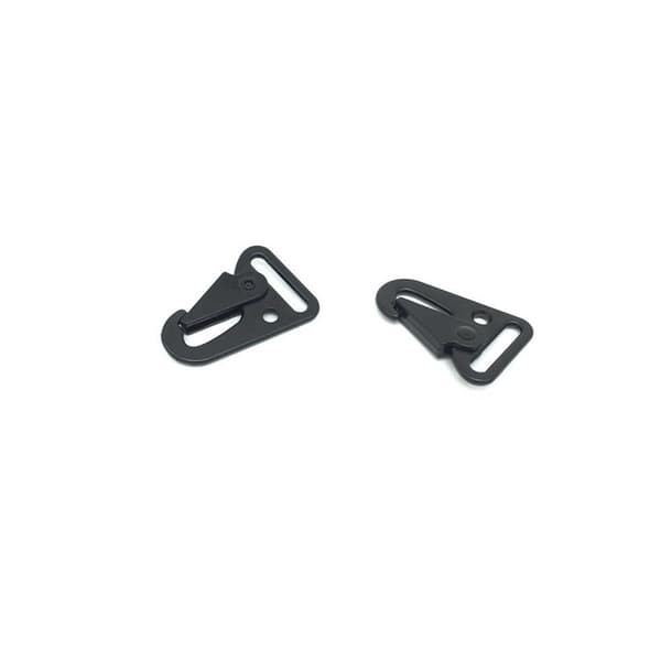 5-delad 45 mm slingklämma, fjäderdörrspänne, örnnäbbhake, väv