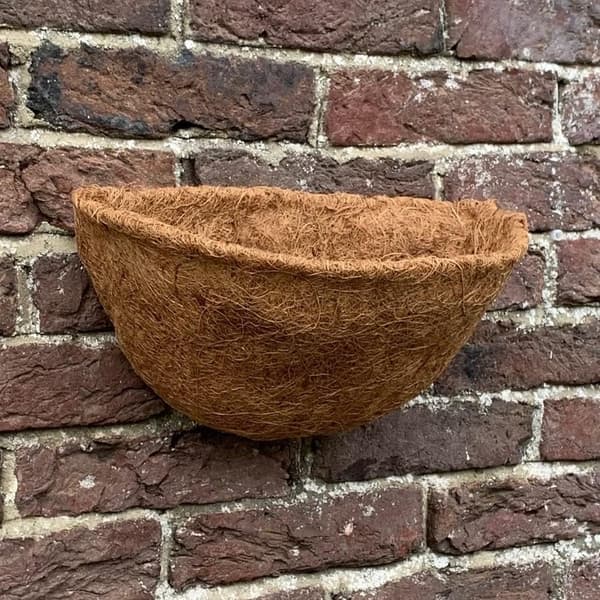 5-pak kokosfiberforing til vægkurv (30 cm)
