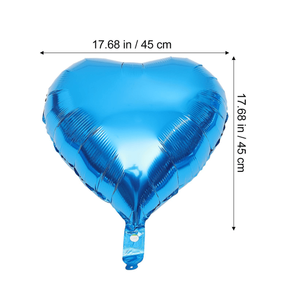 1 Sæt Graduation Tema Design Balloner Fest Dekorative Balloner Fest Balloner Blå 45CM Blue 45CM