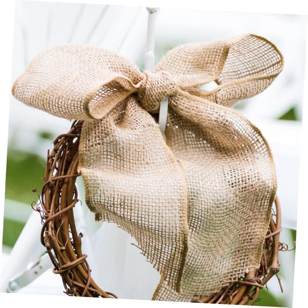 Burlap Table Runner, Rustic Decor for Wedding Party, Made of Natural Jute Fabric