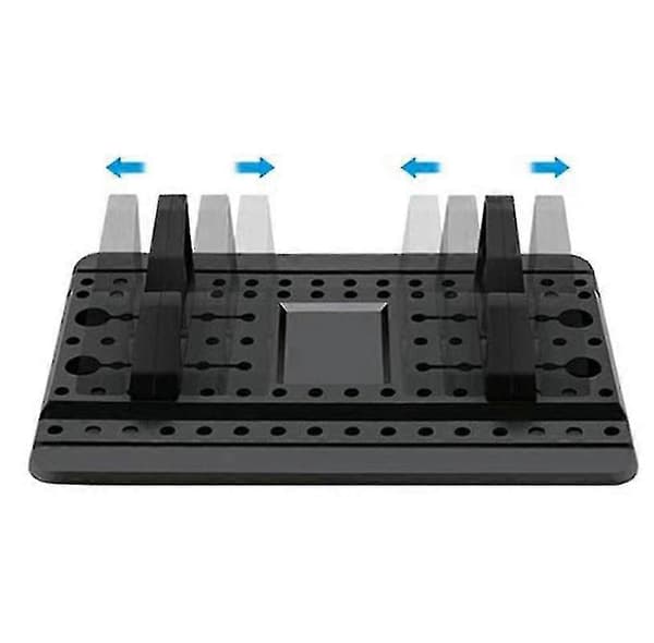 Bilmobilholder med ventilasjonsbørste