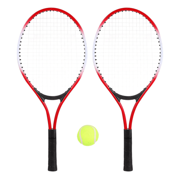 Lätt leksak Barn Sport Tennisracket Badmintonracketar För Barn Bulk Barn Tennisleksak Lättvikt Assorted Color 52X22CM