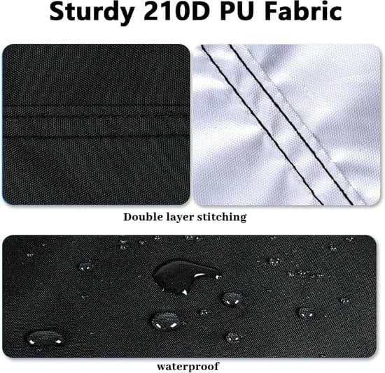 Pool Cover 220x150cm Rectangular Protective Summer Winter Sunshade 1pc [Ho]