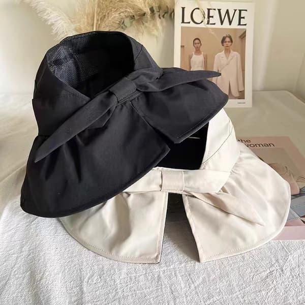 Dam UV-solskyddsvisir Sommar Bredbrättad Solhatt Floppy Fold Strandhatt