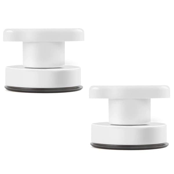 Suction Cup Door Handle for Bathroom, Super Suction Vacuum Handle with Stronger Suction Power, Vacuum Locking Ring Ensures Secure Fixation on Smooth Surfaces