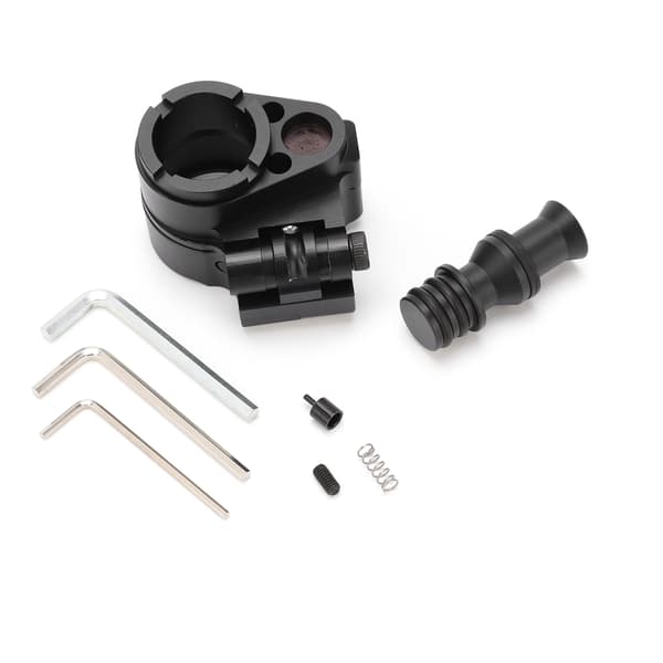 Sammenleggbar Kolbeadapter for AR-15/AR-10 - Monteringssett med Mutter i Aluminiumslegering