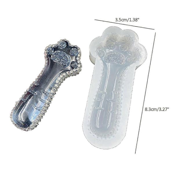 til Kattekløpind Epoxyharpiksform Aromaterapi Gips Lys Silikoneform DIY Håndværk Håndlavede Ornamenter Støbeværktøj