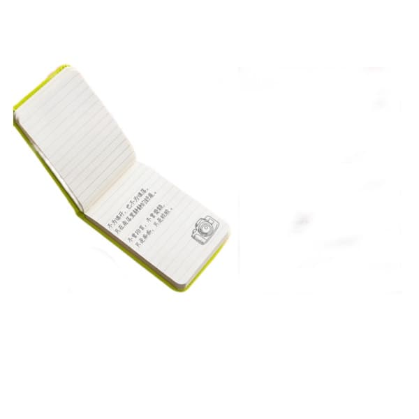 Lommebok, Liten myk Mini Journal Notisblokk 2,9  \"