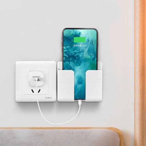 Wall Mounted Mobile Phone Holder, No Perforation Wall Drop Holder