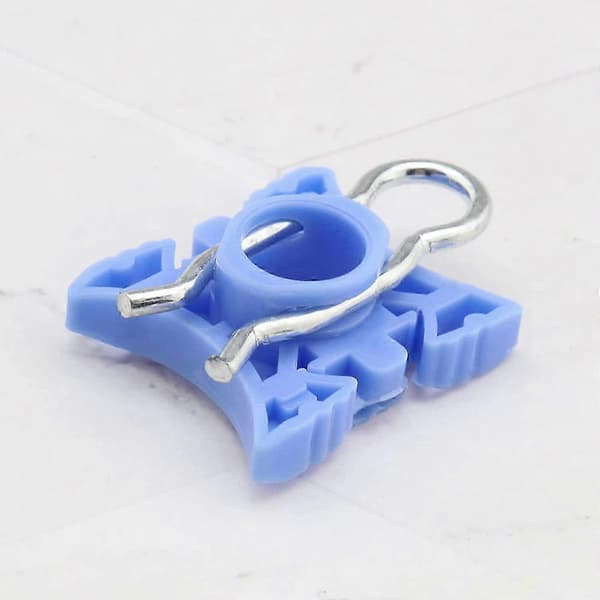 For Volvo 740/940/960/S80/Xc70/Xc90/V70/S60 - Blue Window Regulator Clips Front (4pcs)