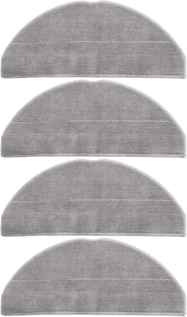Moppe S20 D106 3C E10 C103 B112 Mikrofiberpuder Hård Klud Erstatning til Plus Gulve Installation Absorberende Vaskbar 8x10/16x20, 4 pack