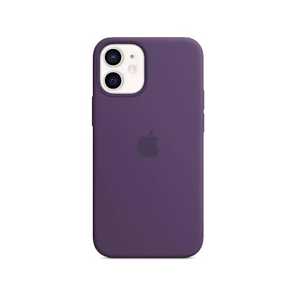 Silikonecover med MagSafe til iPhone 12 Mini Lyslilla Light Purple