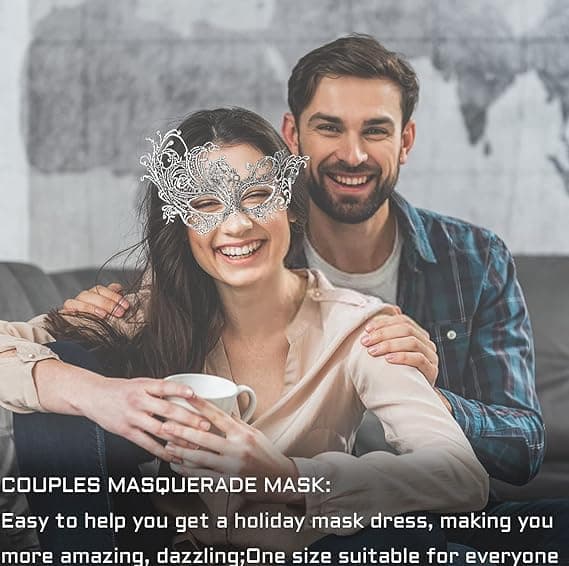 Party Lace Mask Halloween Same Style Half Face Stereotypical Sexy Silver Masquerade Mask