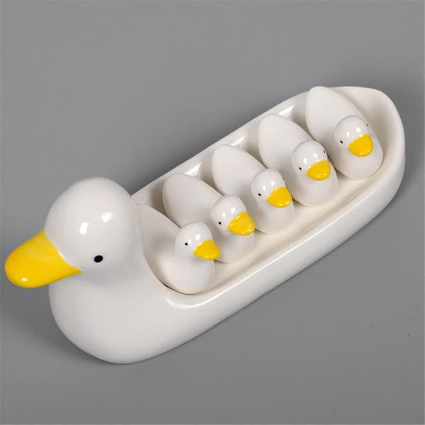 Chopstick Cabinet, Ceramic Chopstick Holder, Chopstick Rest, Household and Hotel Tableware Accessories, Chopstick Rack.