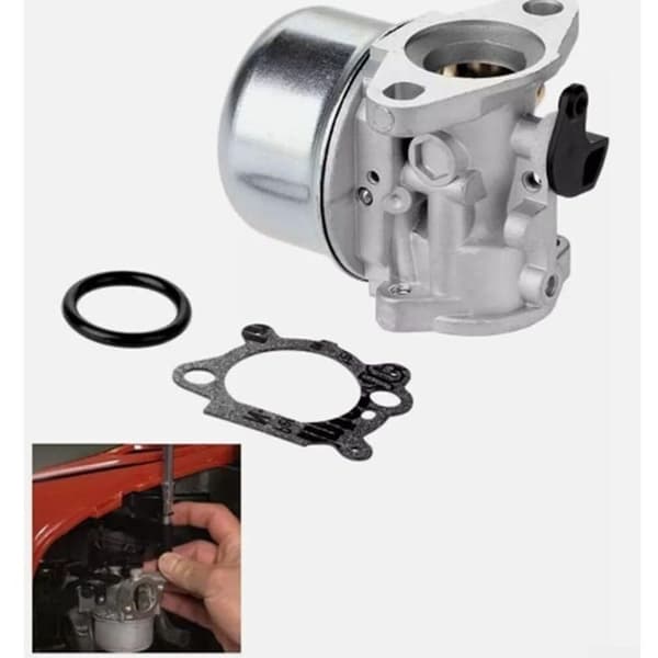 Lawn Mower Carburetor. Compatible with models 498170, 799872, 694202. Easy start. Weather-resistant materials.