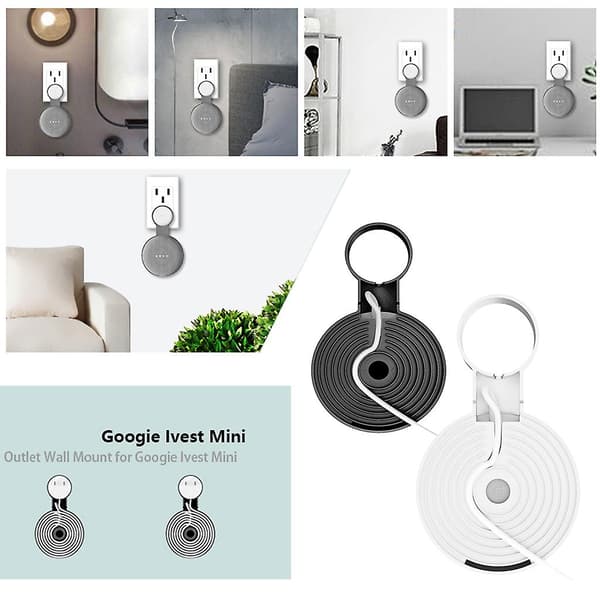 Väggfäste för Google Home Mini Smart Högtalare, Hållbart Stativ för Ljudbox