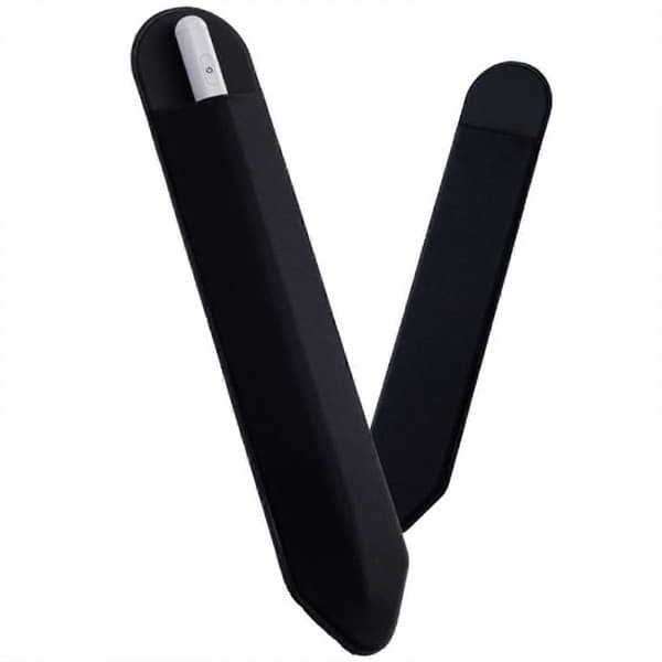Pen Holder for Apple iPad, Removable Elastic Apple Pencil 2nd Generation and 1st Generation Leather Case, QWER459