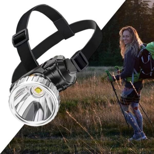 USB Rechargeable Camping Headlamp - Adjustable Modes, Durable, Outdoor Gear, Maintenance and Construction (HK)