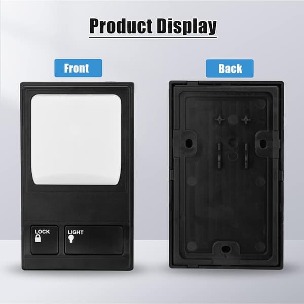 Garage Door Wall Button, Upgraded Garage Door Control Panel Keypad for Liftmaster 41A5273-1 78LM Multifunction Replacement Opener Push Button [Ho]
