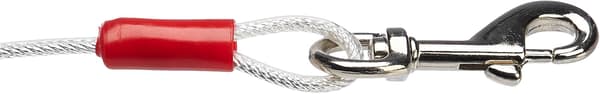 Basics Tie-Out-kabel for hunder opptil 90 pund. 33 fot