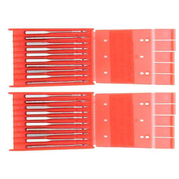 20 Pcs Sewing Machine Needles Universal Household Sewing Tools with Storage Box for Tailors Nm110/18 0.1 0.1