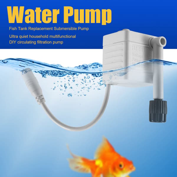 5V - Aquarium Pump Ultra-quiet Submersible Pump Household Multifunctional DIY Circulation Filter Pump