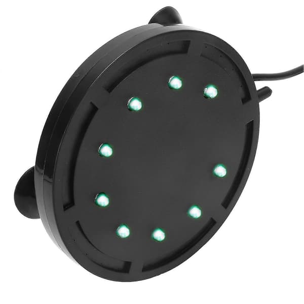 LED Boblestein Akvarium Luftpumpe Oksygendiffusor med EU-plugg, 100-220V