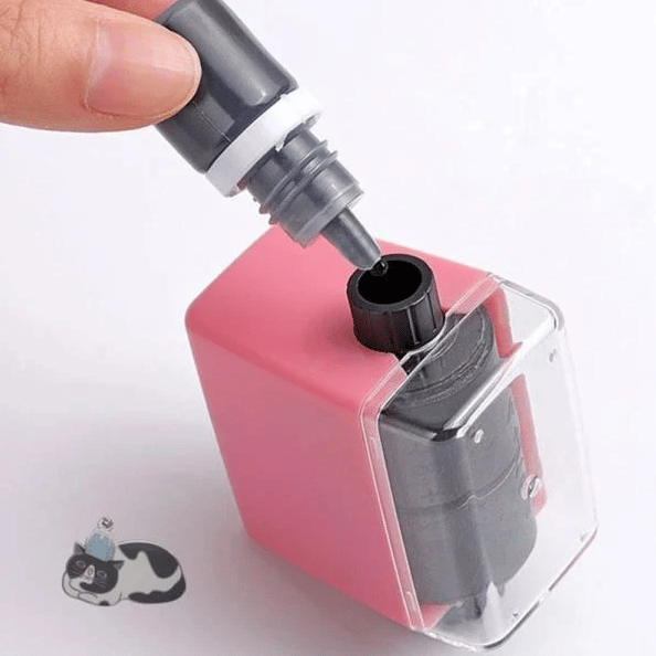 Mattestempel - Subtraktion, Pink Subtraktion