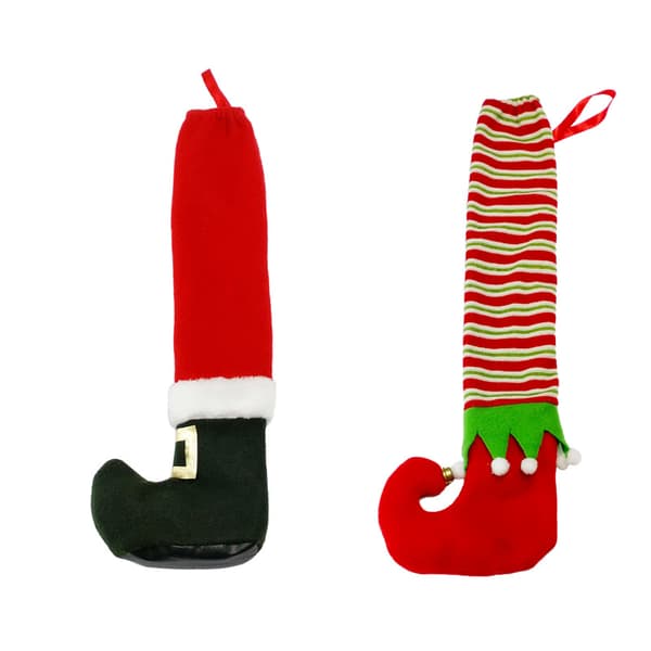 2 st Jultomte Stolskydd Jultomte Älv Bordsben Benskydd S