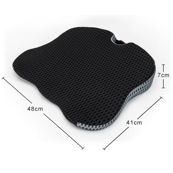 Driver Seat Cushion, Memory Foam Wedge Seat Cushion, Car Seat for Improved Posture and Seating Height