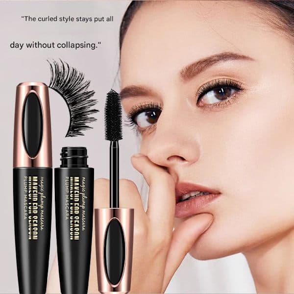 Macfee 4D Volumizing Mascara: Waterproof, Volumizing, Curling, Lengthening, and Smudge-Proof