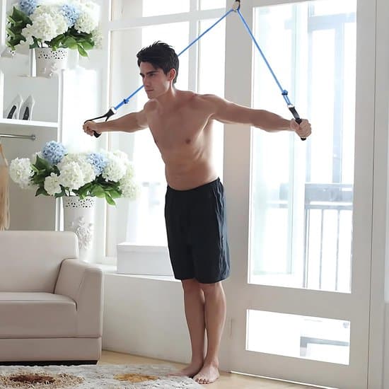 Shoulder Exerciser, Door Mounted Pulley System for Shoulder Exercises