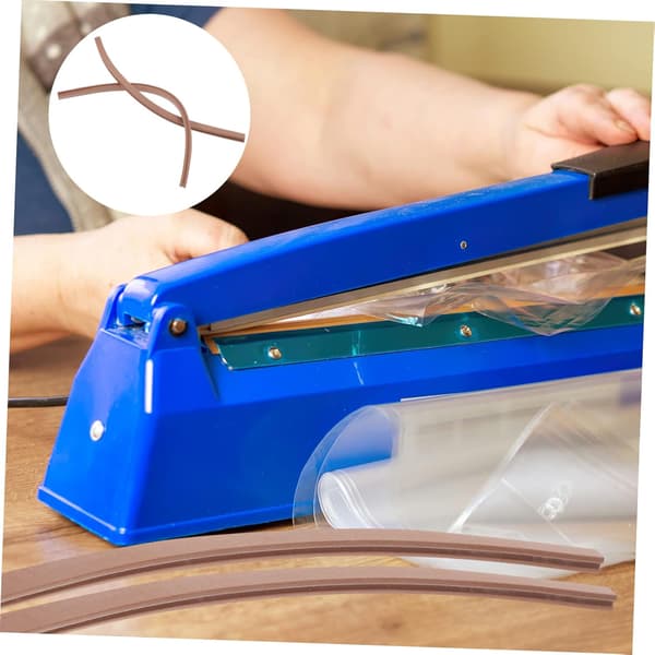 Sealing Sponge Strips Replacement Parts 2 Pcs Hand Sealer Sponge for Packaging Machines