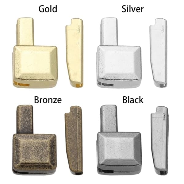 10 stk. metal lynlåsstopper reparation lynlåsstopper