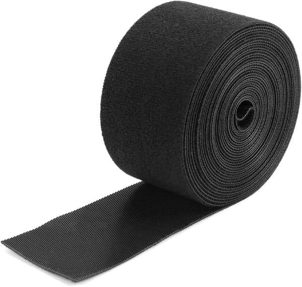 Reusable Cable Tie Tape, 50mm x 5M Double-Sided Hook and Loop Tape, Organize