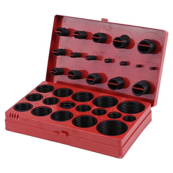 Universal Rubber O-Ring Kit - 419 Pcs Assortment Set (R01-R32)