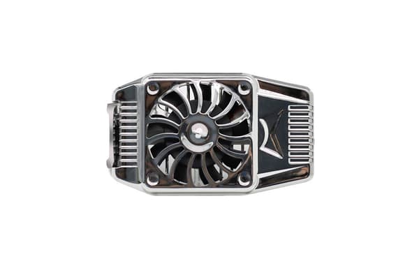 Sølv Universal Mini Turbo Telefonkøleblæser Radiator Hurricane Gaming Cooler Telefonkøleblæser