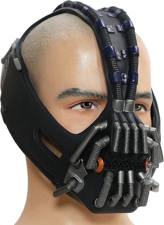 Bane-naamio aikuisten asuste Dark Knight -cosplay-tarvike