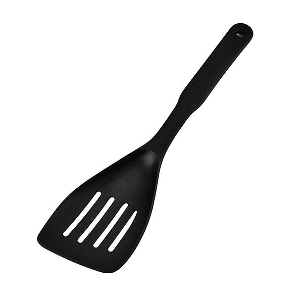 1 st Värmebeständig Special Kokspade Icke-klibbig Plast Nylon 4-håls Avloppsspade (svart) Black