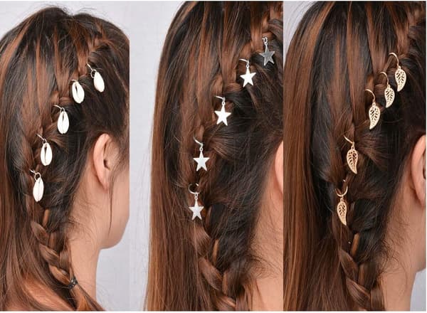10 kpl Mini Claw Hårclips tähti star