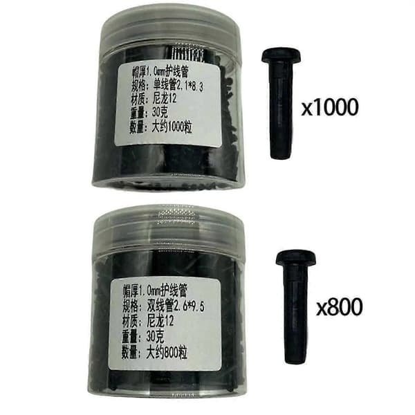 Badminton Racket Grommets Durable Wire Protectors Black Replacement Stringing Machine Tools for Equipment Repair