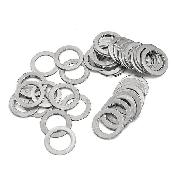 Rostfria Brickor Jack Uttag Muttrar Reservdelar För Musikinstrument Silver 50st
