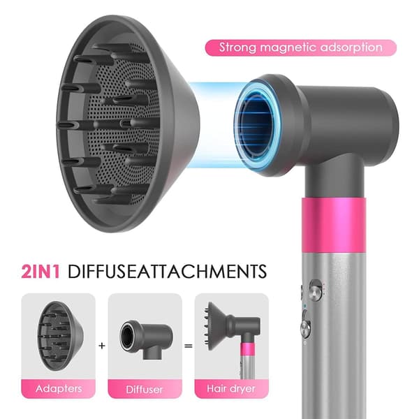 Dyson Airwrap Accessories - Curling Iron Adapter + Diffuser Set, Styling Nozzle Compatible with Dyson HD03/08