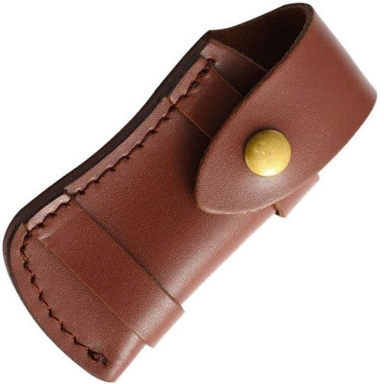 Leather Knife Sheath for Belt, Vertical/Horizontal, YYV Pocket