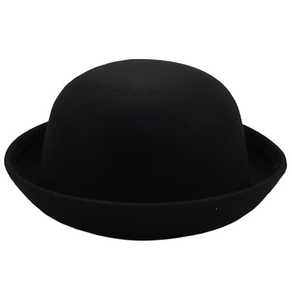 1-delt Melon Bowler Hat Bowler Hat Bowler Hat Filthat Chaplin Hat Ridehat (sort)