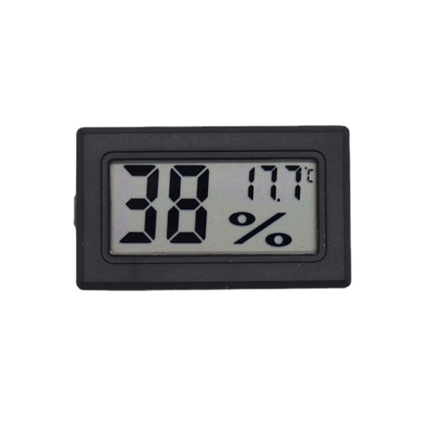 2-pak mini lite digitalt hygrometer termometer innendørs temperatur- og fuktighetsmåler med temperatur-fuktighetssensor Fah